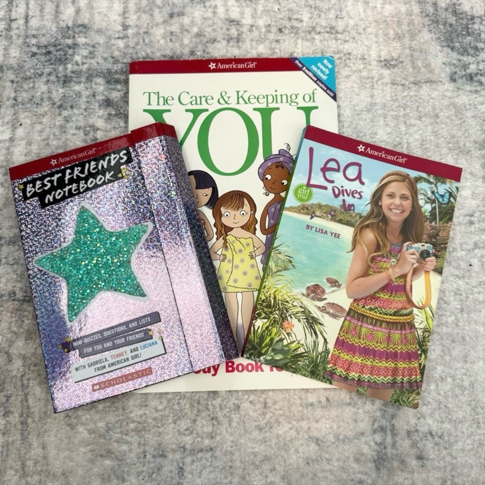 American Girl lot of 3 vintage books